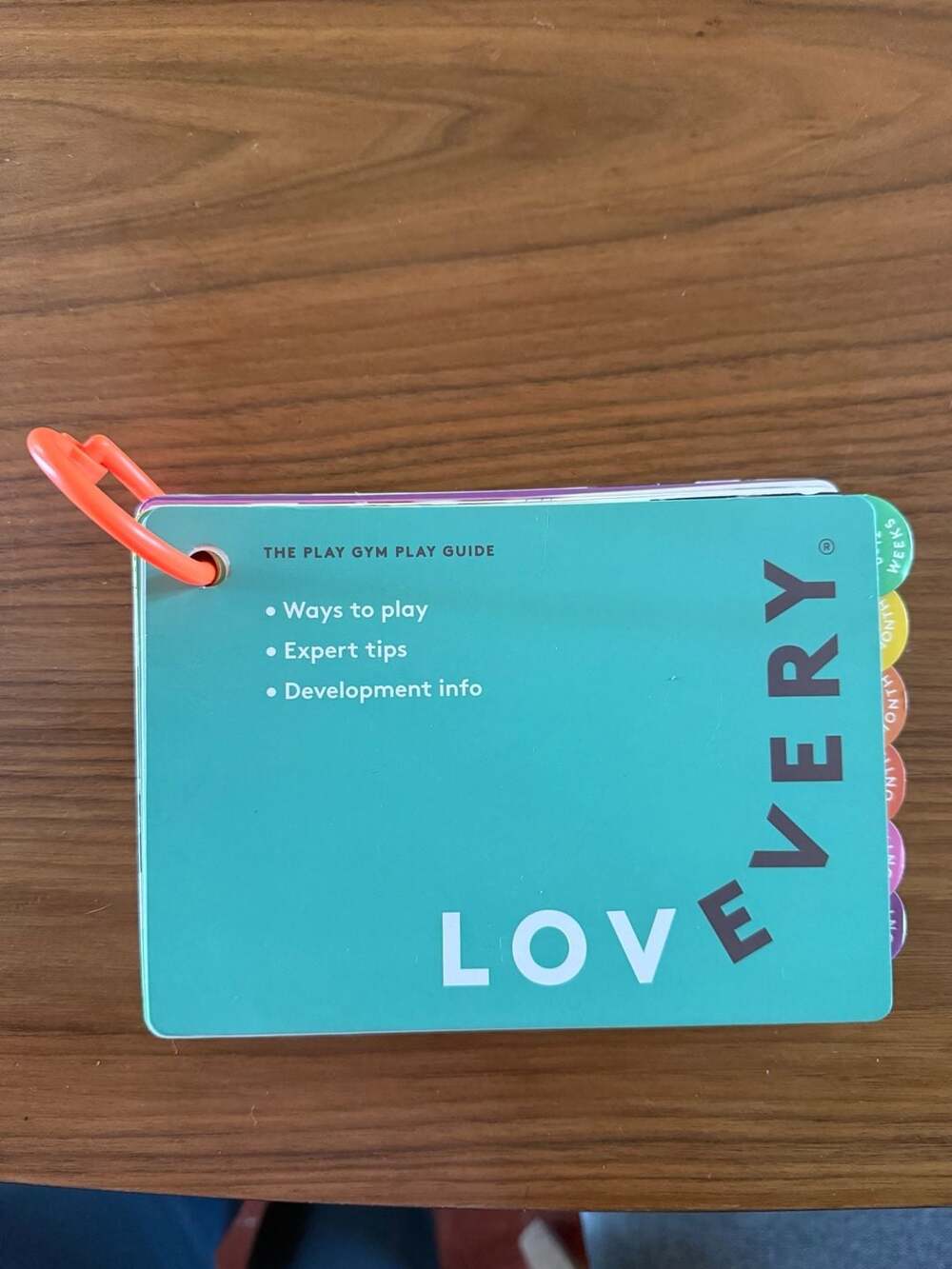 Lovevery The Play Gym Play Guide Developmental Booklet